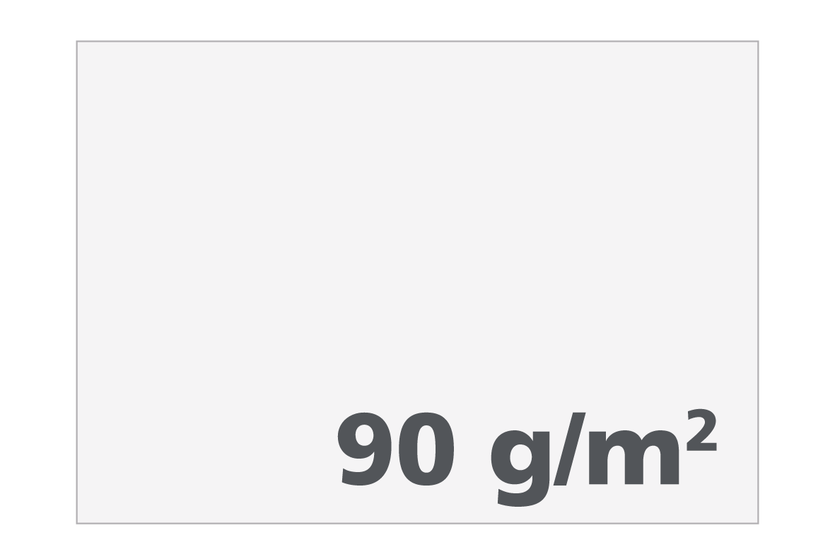 90 g/m² Papier